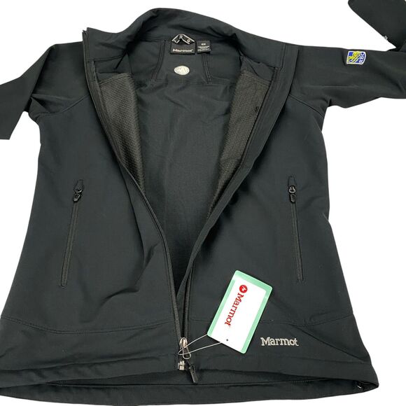 Marmot M3 Tempo Jacket Womens Size Medium NWT Black with RBC Logo - Picture 16 of 16